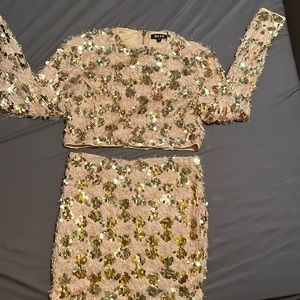 2 piece party outfit